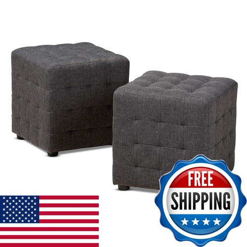 Baxton studio ottomans set - studio, of