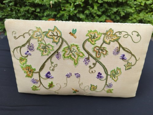 Vintage handmade needlepoint - handmade,