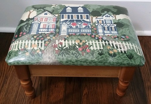 Vintage upholstered storage - upholstered,