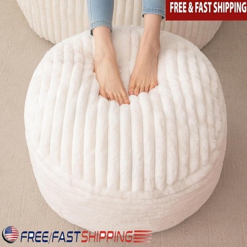 Round faux fur - faux,