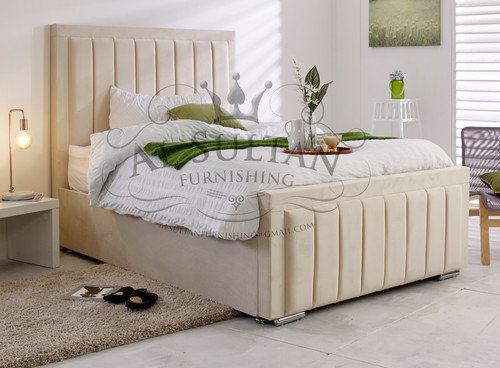 Ottoman divan bed timber wood - bed,