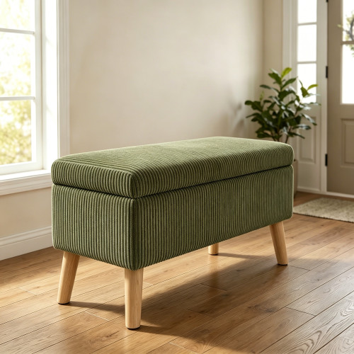 Olive green corduroy - 32",