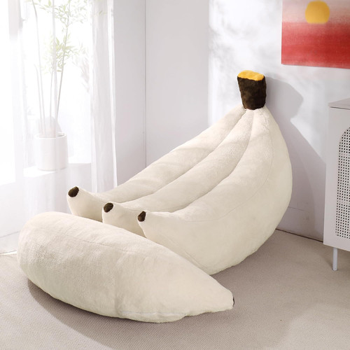 Banana bean bag - bean, chair